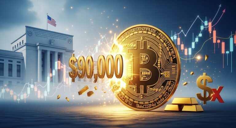 Bitcoin Eyes $90K Ahead of Fed Rate Decision