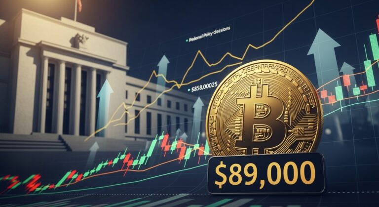 Bitcoin Holds $89K as Fed Keeps Rates Steady