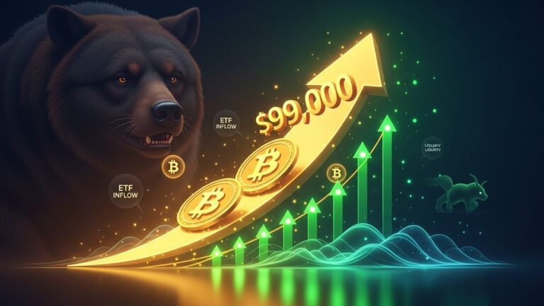 Bitcoin Rally Above $99,000 Predicted Despite Bearish Signals