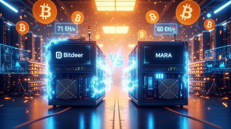 Bitdeer Surpasses MARA in Bitcoin Mining Capacity