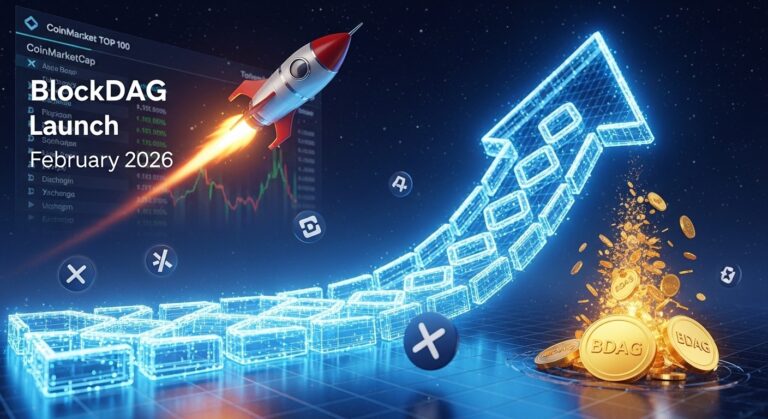 BlockDAG Targets Top 100: February 2026 Launch Outlook
