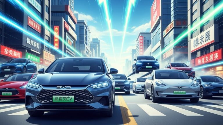 BYD December EV Sales Drop But Dominates China 2025 Market