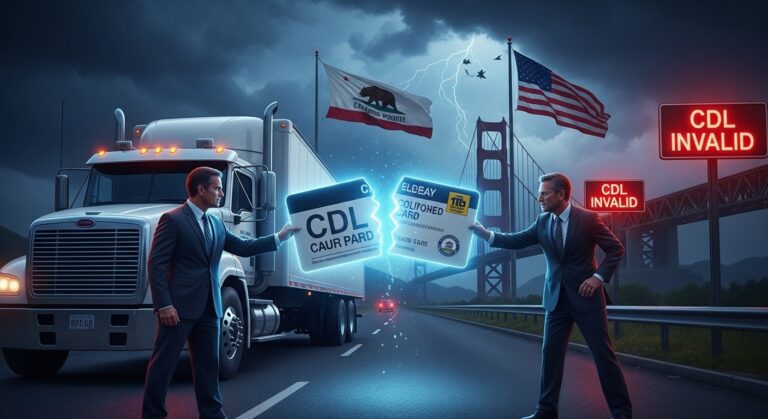 California CDL Crisis: Federal Threat To Revoke All Licenses