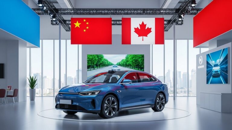 Canada Slashes Tariffs on Chinese EVs in Major Trade Shift