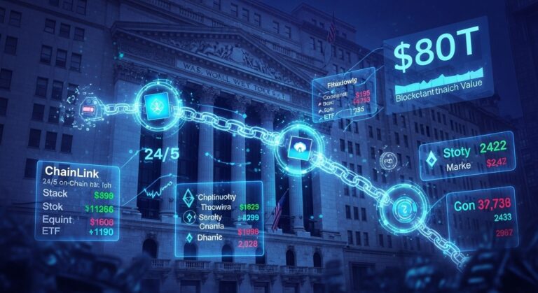 Chainlink Launches 24/5 U.S. Stocks On-Chain Data