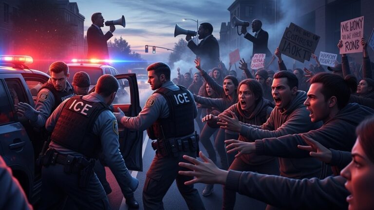 Chaos By Design: How Rhetoric Fuels Immigration Enforcement Tensions