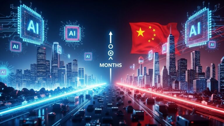 China’s AI Closing In: Just Months Behind US Leaders