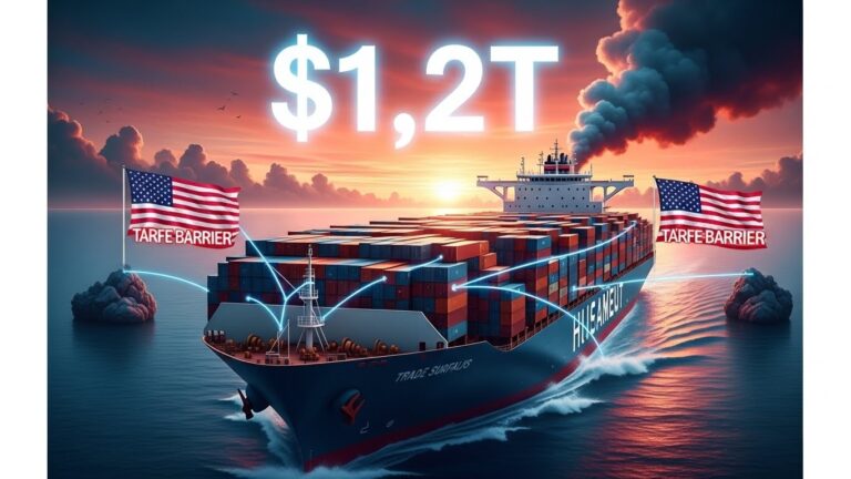 China’s Record $1.2 Trillion Trade Surplus Defies Expectations