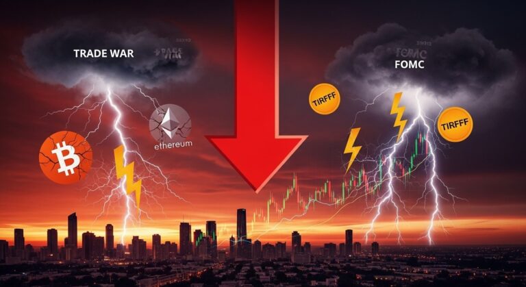 Crypto Market Dip Hits as Trade Fears Grow Before FOMC