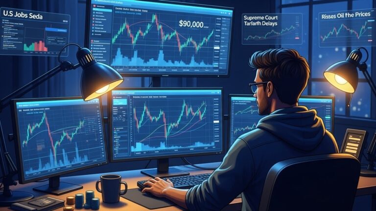 Crypto Markets Unfazed by Labor Data and Tariff Delay