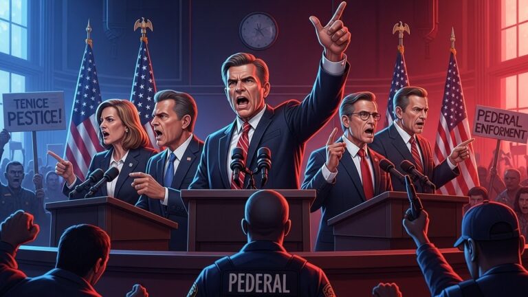 Democrats Fuel Anti-ICE Outrage After Fatal Shooting