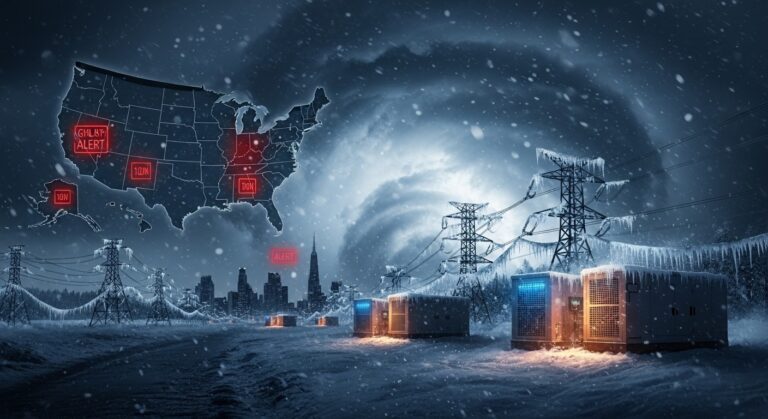 DOE Orders Backup Diesel Generators Ready for Historic Winter Storm Fern