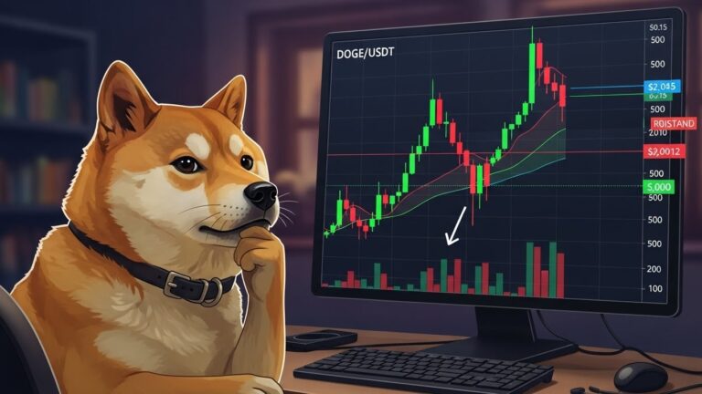 Dogecoin Rally Hits Resistance at $0.15: Pullback Ahead?