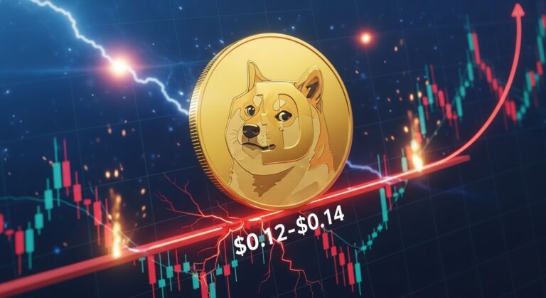 Dogecoin Tests Critical $0.12-$0.14 Support Zone