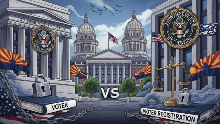 DOJ Sues Arizona and Connecticut Over Voter Rolls Access