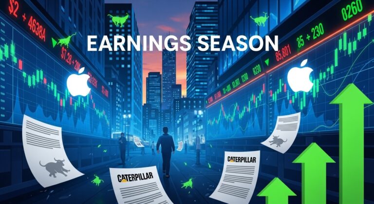 Earnings Week Spotlight: Apple, Caterpillar Lead Major Reports