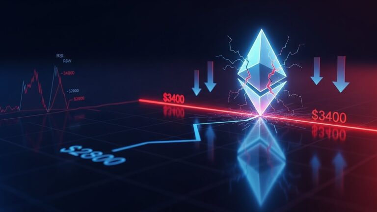 Ethereum Price Faces Bearish Divergence at $3400