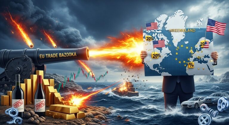 EU Mulls Trade Bazooka Against Trump’s Greenland Tariff Threats