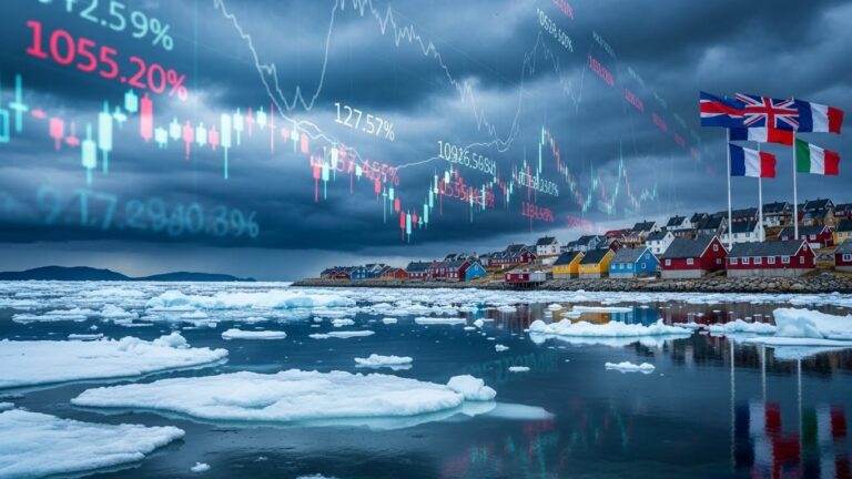 European Markets Dip Amid Greenland Tensions