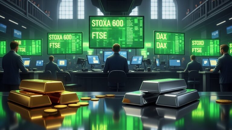 European Markets Kick Off 2026 Positively: Gold Surges