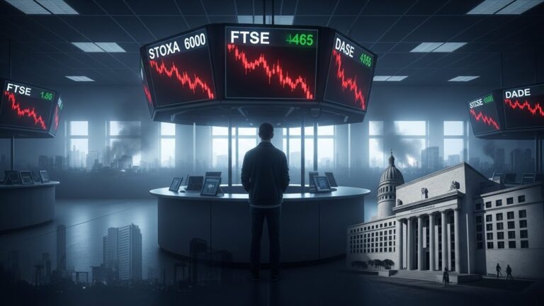 European Markets Open Lower Amid Iran Tensions and Fed Probe