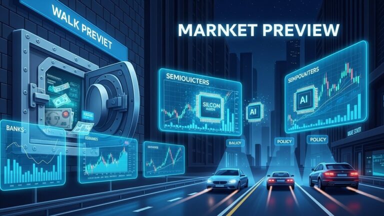 Friday’s Key Stock Movers: Banks, Chips & Autos