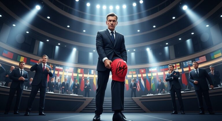 Gavin Newsom’s Knee Pads Stunt at Davos Sparks Debate