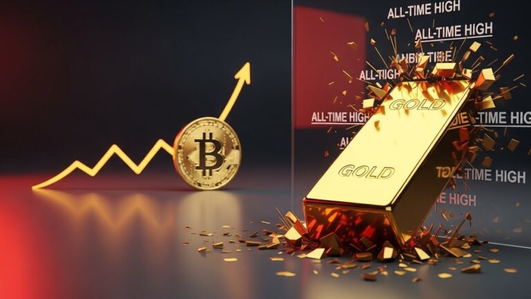 Gold Bulls Tested as Bitcoin Trails Parabolic Rally