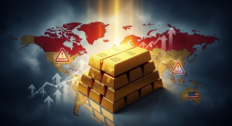 Gold Hits Record Highs Amid Greenland Tariff Threats