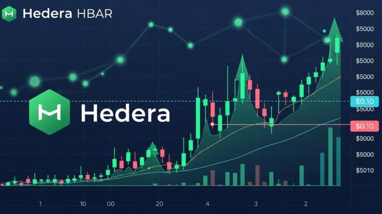 HBAR Double Bottom at $0.10 Signals Bullish Reversal Potential