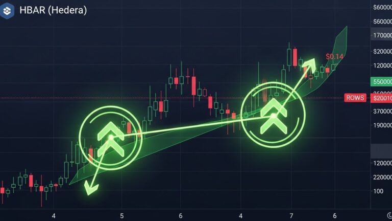 HBAR Double Bottom Targets $0.14 Rally