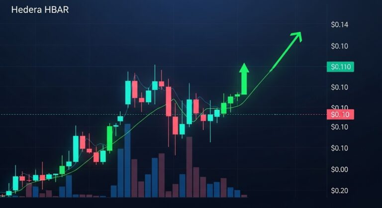 HBAR Price Accumulation at $0.10 Eyes $0.14 Rally