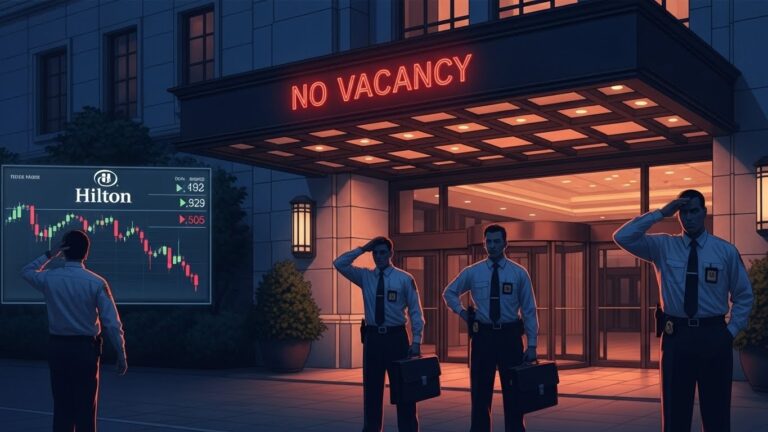 Hilton Stock Drops After DHS Accuses Hotel of Bias