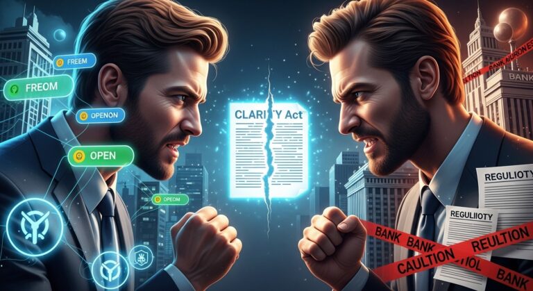Hoskinson vs Garlinghouse: Crypto Bill Clash Heats Up