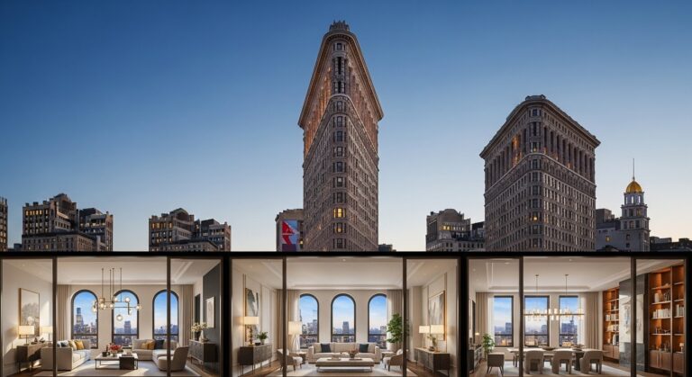 Inside the Flatiron Building Luxury Condos Now for Sale
