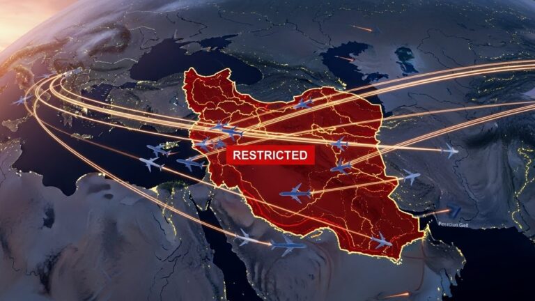 Iran Airspace Closure: US Tensions Disrupt Middle East Flights