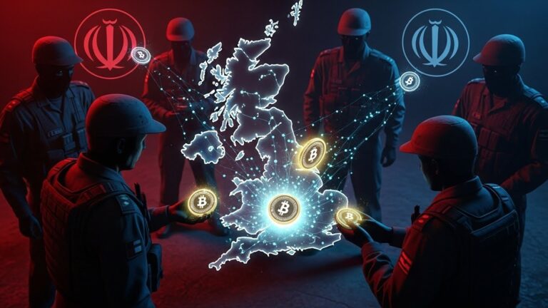 Iran IRGC Moves $1B Crypto Via UK Exchanges