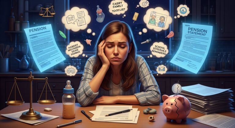 Is Mental Load Widening the Gender Pension Gap?