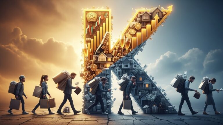 K-Shaped Recovery Widens Wealth Gap in 2026
