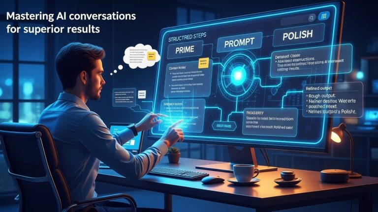 Master AI With the 3-Step Prime Prompt Polish Technique