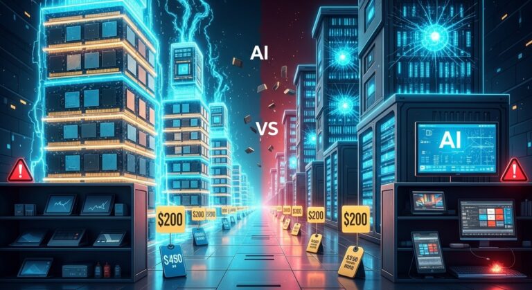 Memory Chip Shortage Hits AI Boom Hard