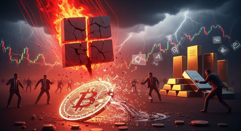 Microsoft Stock Plunges 11% Impacting Bitcoin