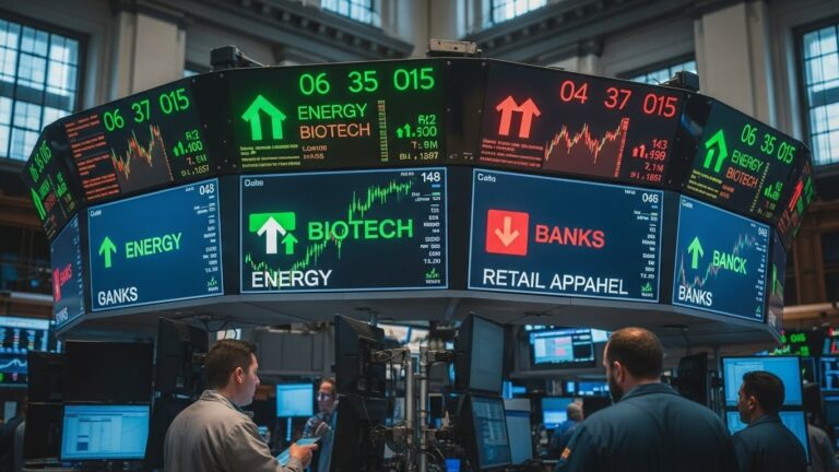 Midday Stock Movers: Big Gains and Losses January 2026