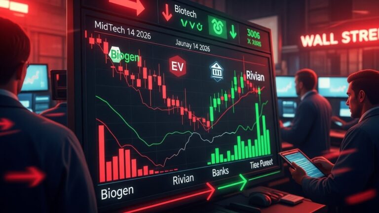 Midday Stock Movers January 2026: Key Market Shifts