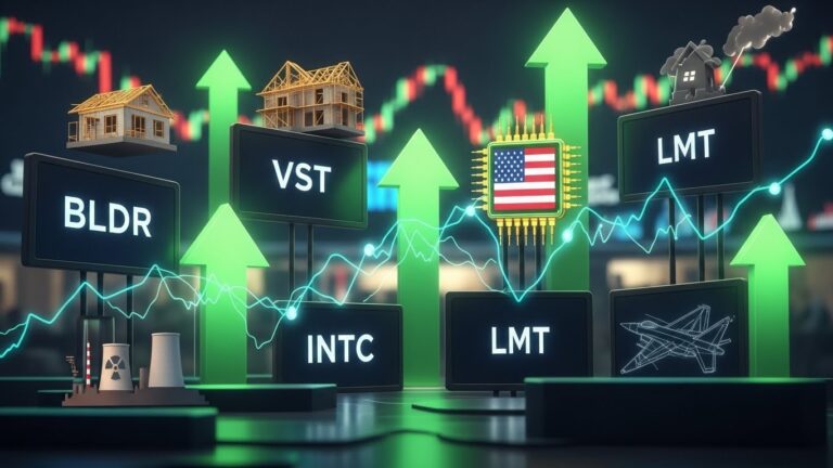 Midday Stock Movers January 9 2026: Top Gainers