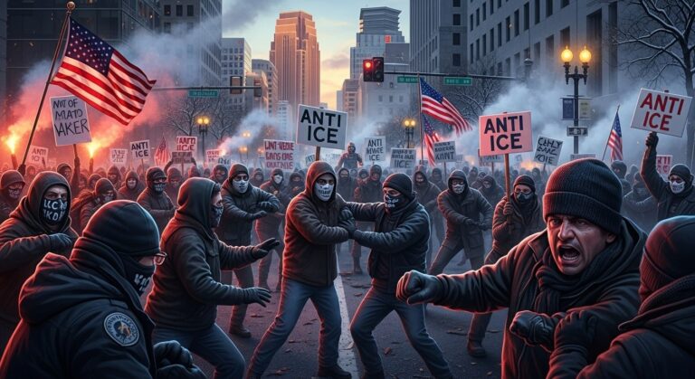 Minneapolis Protests Erupt in Violence Over ICE Enforcement