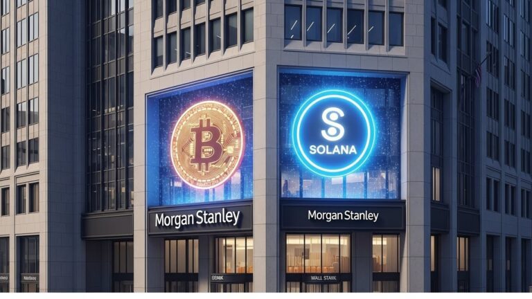 Morgan Stanley Files for Bitcoin and Solana ETFs: Wall Street’s Big Crypto Move