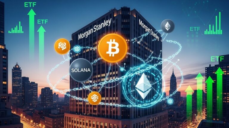 Morgan Stanley Files for Bitcoin, Ethereum, Solana ETFs in 2026