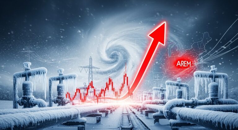 Natural Gas Surges 75% Amid Arctic Blast And Supply Risks