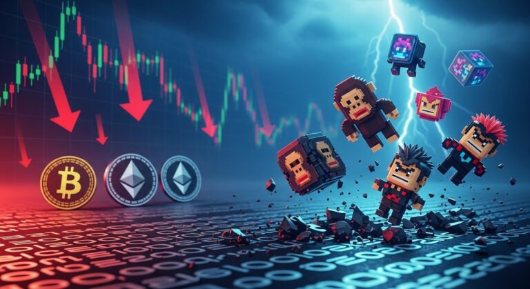 NFT Sales Plunge 38% Amid Crypto Weakness